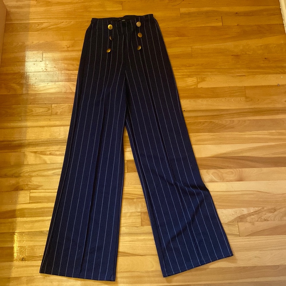 Long straight pants